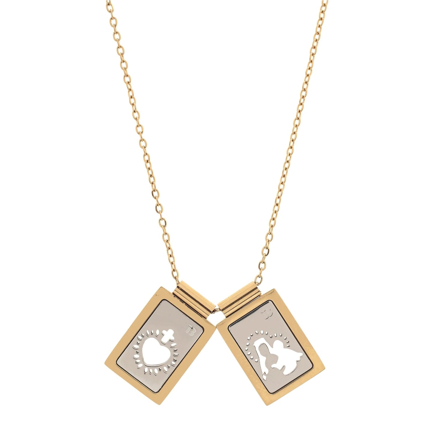 BE YOU GOLD&SILVER SCAPULAR