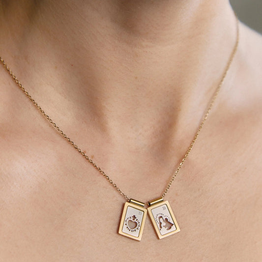 BE YOU GOLD&SILVER SCAPULAR