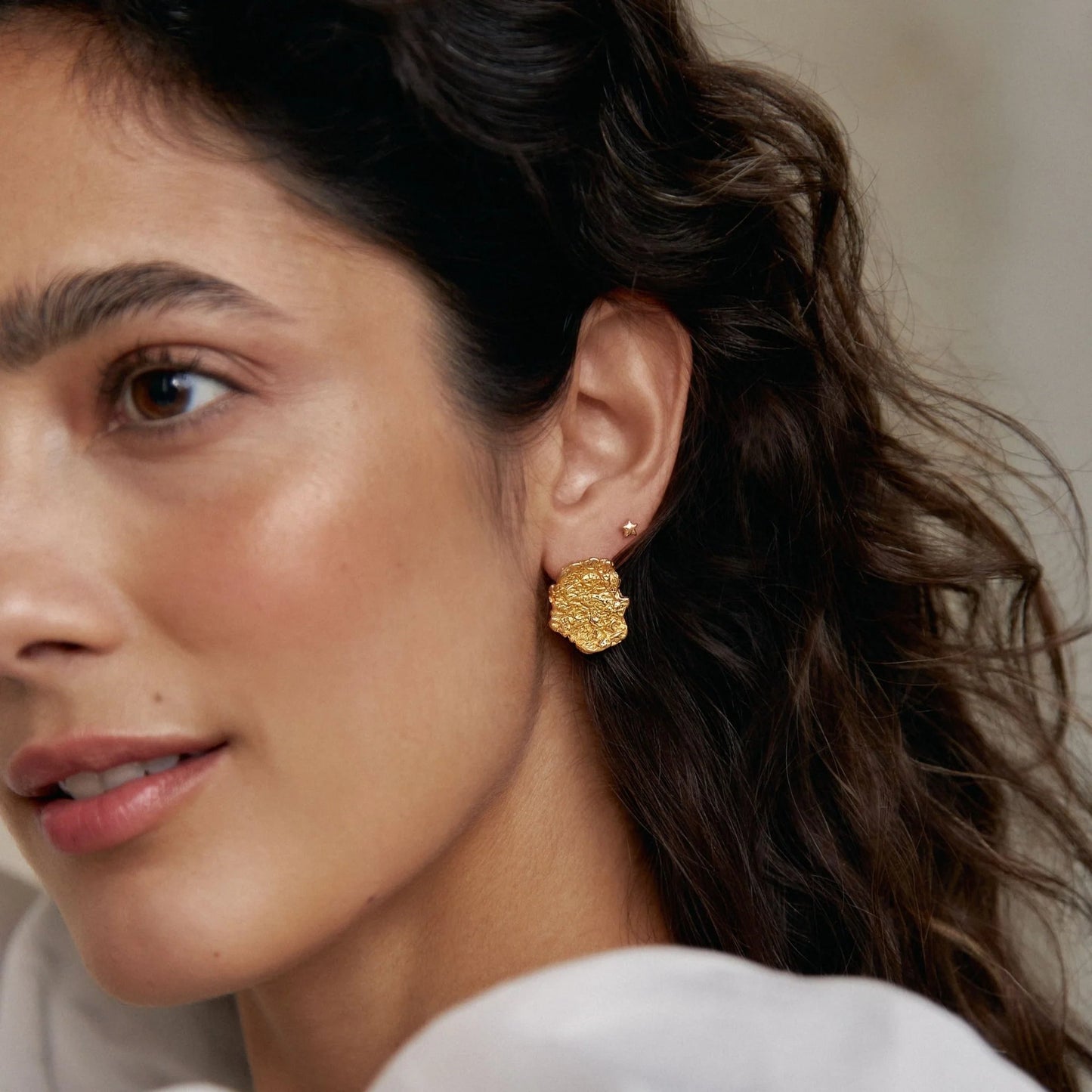 CIBELES GOLD EARRINGS