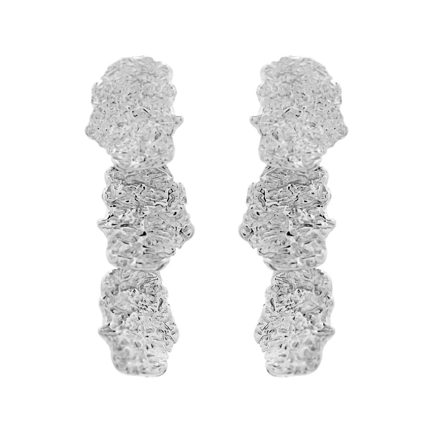 CIBELES SILVER EARRINGS