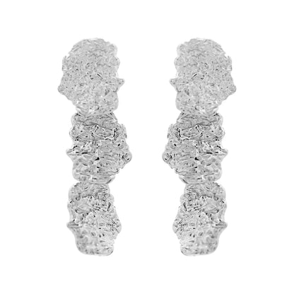 CIBELES SILVER EARRINGS