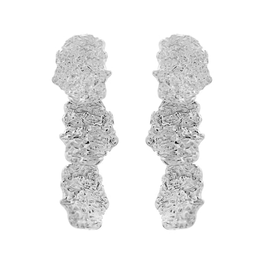 CIBELES SILVER EARRINGS