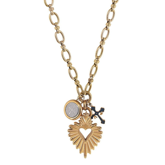 DETENTE MULTI CHARM NECKLACE