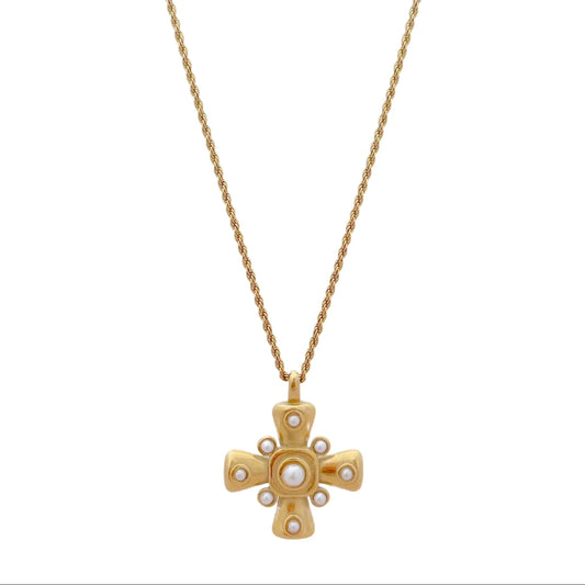 ELENA CROSS NECKLACE
