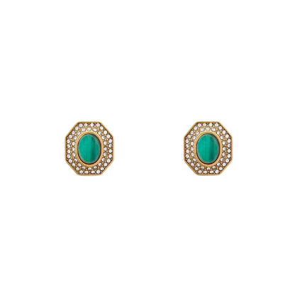 ESTELA MALACHITE EARRING