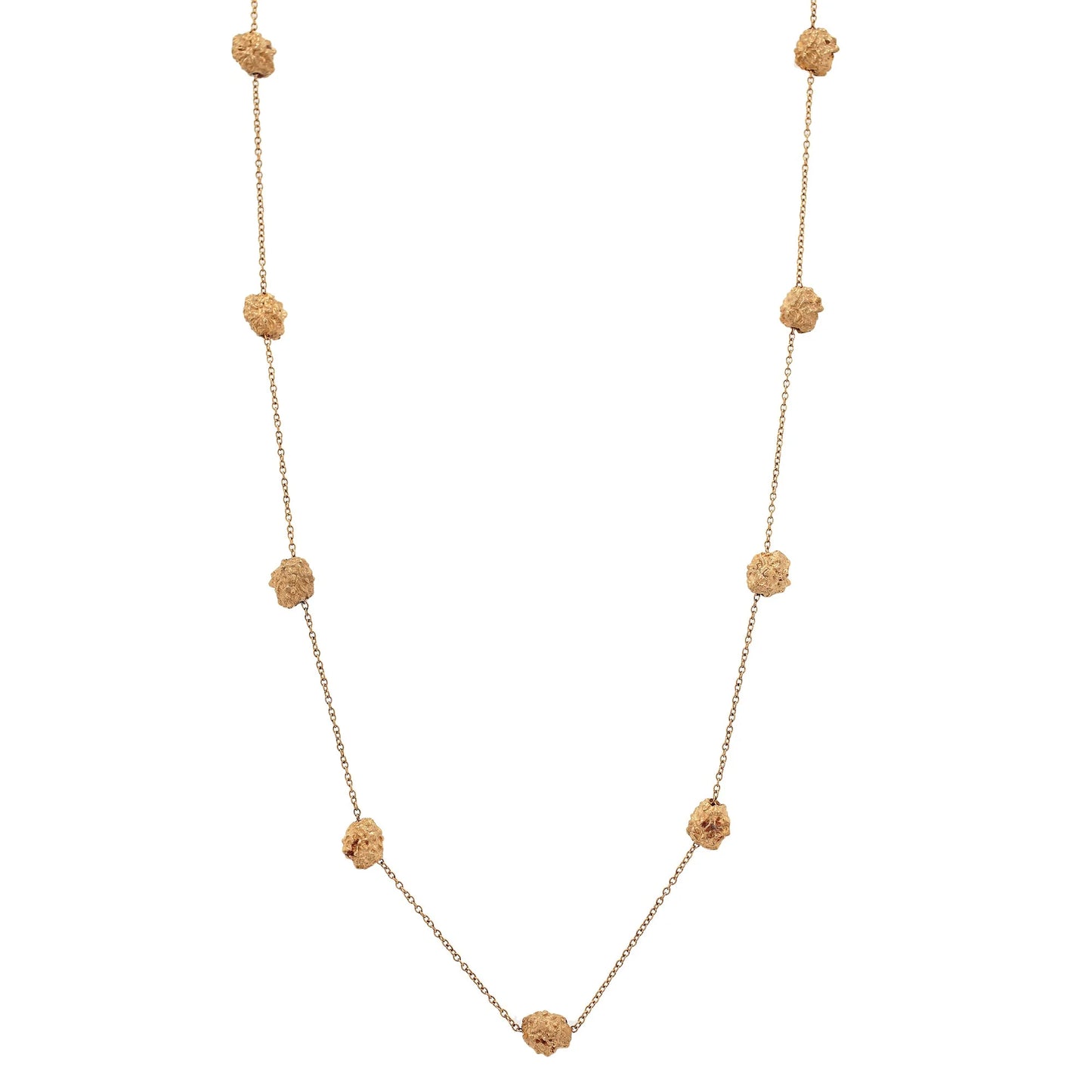 GAIA MINI GOLD NECKLACE 17.9''