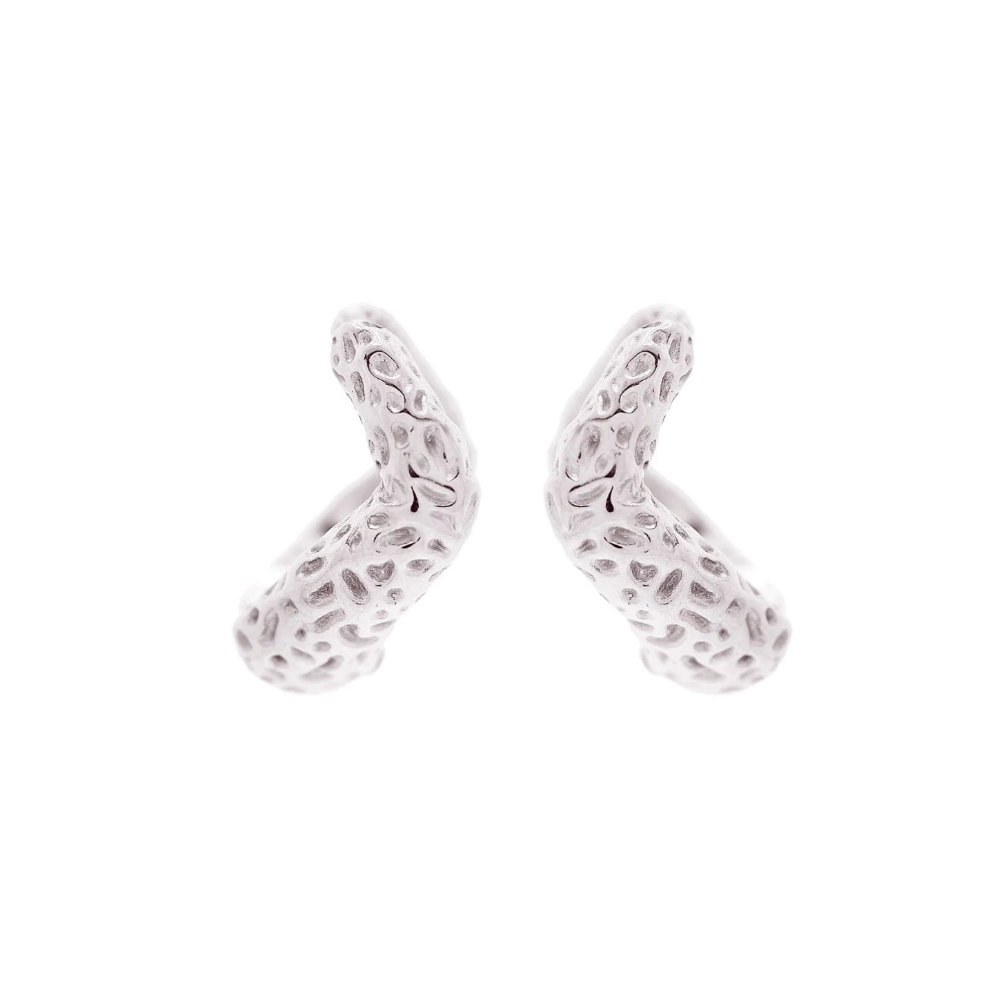 HERA SILVER HOOPS LARGE