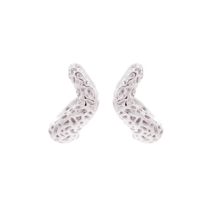 HERA SILVER HOOPS LARGE